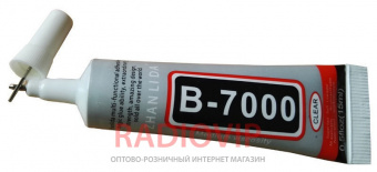 картинка Клей для тачскринов B7000, прозрачный, 25 мл от интернет магазина Radiovip