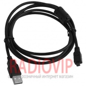 картинка Шнур шт.USB А -шт.miniUSB 4pin typeA,v2.0, с фильт., диам.-3,5мм, 1,5м от интернет магазина Radiovip
