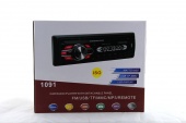 Автомагнитола 1091 с USB, FM, MP3 , съемная панель