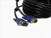картинка ШНУР  VGA--VGA  20 м черный от интернет магазина Radiovip