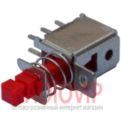 картинка Переключатель кнопочный TV (SW-048A) б\фикс. 6pin, 50V, 0.5A от интернет магазина Radiovip