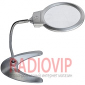 картинка Лупа настольная гибкая, круглая, диам-130мм Magnifier 4B-10 от интернет магазина Radiovip