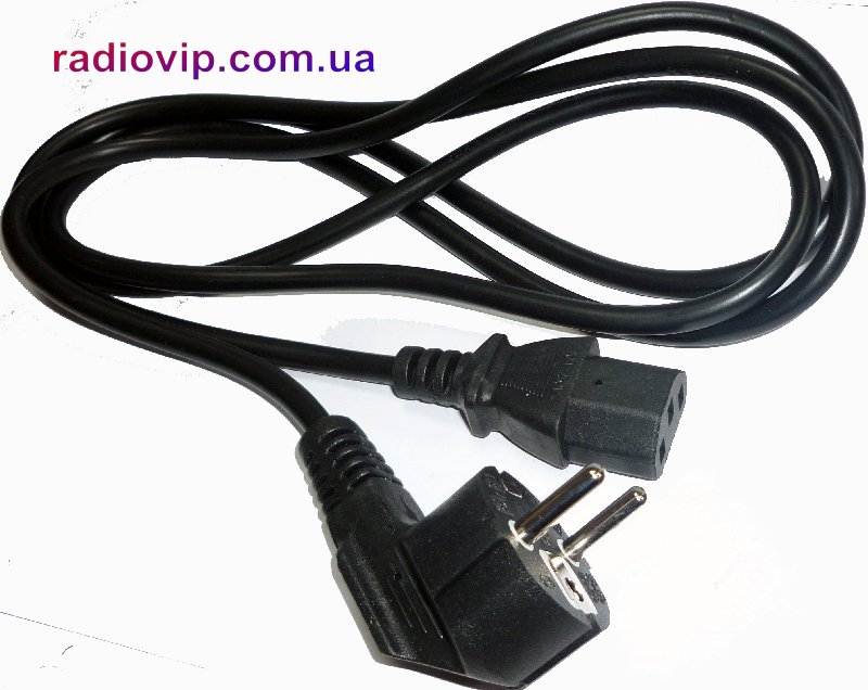картинка Шнур компьютерный сетевой 3x0.75мм 3м от интернет магазина Radiovip