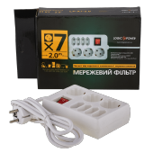 картинка Сетевой фильтр LogicPower LP-X7 2 м 7 розеток White от интернет магазина Radiovip