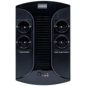 картинка ИБП LP 850VA-PS 4 евророзетки, 5 ступ. AVR, 8Ач12В, пластиковый корпус от интернет магазина Radiovip