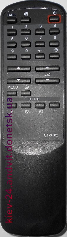 картинка Пульт TOSHIBA  CT-9782 (GAME) от интернет магазина Radiovip