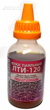 картинка Флюс паяльный ЛТИ-120 (50 мл) от интернет магазина Radiovip