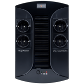 картинка ИБП LP 650VA-PS 4 евророзетки, 5 ступ. AVR, 7.5Ач12В, пластиковый корп от интернет магазина Radiovip