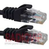 картинка Патч-корд pch  Lp  UTP, RJ45, кат. 5Е, 3 m (черный) от интернет магазина Radiovip