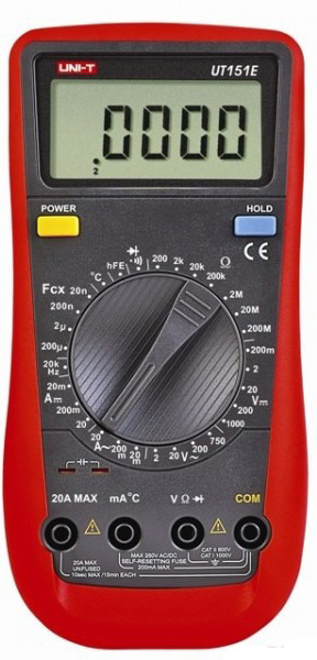 картинка Мультиметр UNI-T UT151E от интернет магазина Radiovip