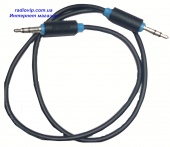 картинка Шнур шт.3.5mm ст -шт.3.5mm ст. 1,0 м. от интернет магазина Radiovip