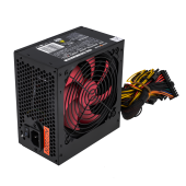 картинка Блок питания ATX-500W, 12см, BLACK от интернет магазина Radiovip