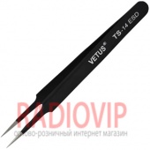 картинка Пинцет радиотехнический ESD, Vetus TS-14 от интернет магазина Radiovip