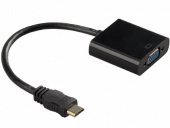 картинка Конвертер mini HDMI(папа) на VGA(мама) от интернет магазина Radiovip