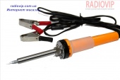 картинка Паяльник  40W  12V автомобильный с крокодиллами от интернет магазина Radiovip