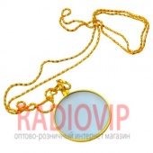 картинка Лупа кулон 6х увеличение диаметр 42мм Magnifier 12092 от интернет магазина Radiovip