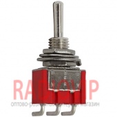 картинка Тумблер MTS-103-C3 (ON-OFF-ON), 3pin, 3A 250VAC от интернет магазина Radiovip