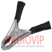 картинка Зажим аккумуляторный 10А чёрный от интернет магазина Radiovip