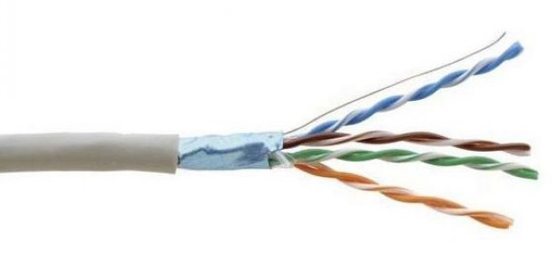 картинка Кабель FTP CAT5e 4P 24AWG  PVC G 305m Pull Box от интернет магазина Radiovip