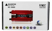 картинка Инвертор 12-220 KC-500D 500W с LCD дисплеем от интернет магазина Radiovip