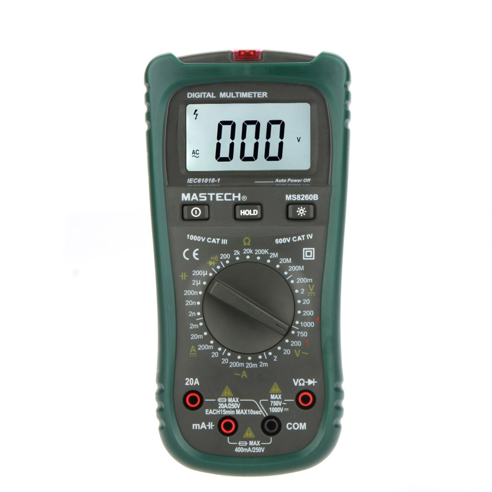 картинка Цифровой мультиметр  MASTECH MS8260B от интернет магазина Radiovip