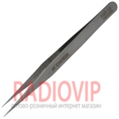 картинка Пинцет радиотехнический R'Deer RST-12, метал. от интернет магазина Radiovip