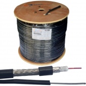картинка Кабель RG-6 с тросом (F660BVM) на дер.катуш.305м от интернет магазина Radiovip