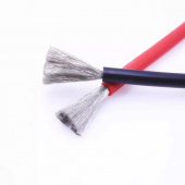 картинка Кабель питания монтажный силиконовый 17AWG, 1Cх1.0мм2, гибкий от интернет магазина Radiovip