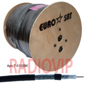 картинка Кабель RG-6 (F690BV) EuroSat, диам-6,9мм, чёрный, 305м от интернет магазина Radiovip