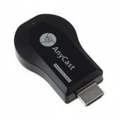 картинка Медиаплеер ресивер AnyCast M9 Plus TV Stick Black от интернет магазина Radiovip