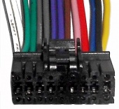 картинка Разъем автомагнитолы Sony 18pin,SY18-00-1 от интернет магазина Radiovip
