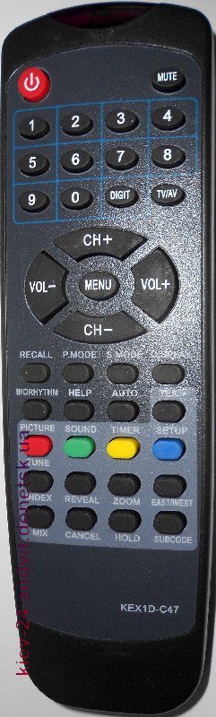 картинка Пульт XENON KEX 1D-C47(ELECTRON, XENON) от интернет магазина Radiovip