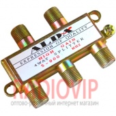 картинка Splitter 4-way Alda, корпус металлический от интернет магазина Radiovip