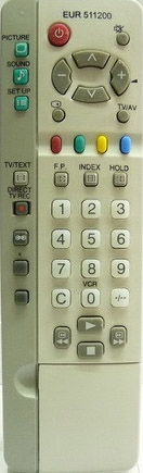 картинка Пульт Panasonic EUR 511200 от интернет магазина Radiovip