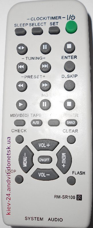 картинка Пульт SONY RM-SR100 от интернет магазина Radiovip