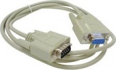 картинка Шнур комп. Null modem гн.DB9pin- шт.DB9pin, диам.-5мм, 5м от интернет магазина Radiovip