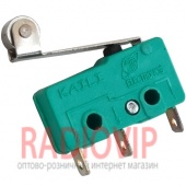 картинка Микропереключатель с роликом MSW-13 ON-(ON), 3pin, 5A, 125/250VAC от интернет магазина Radiovip