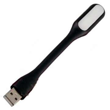 картинка USB лампа для ноутбука LED черная от интернет магазина Radiovip