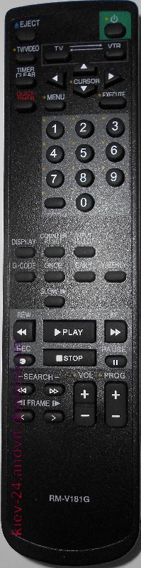 картинка Пульт SONY RM-V181G от интернет магазина Radiovip