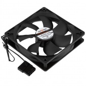 картинка Вентилятор корпусной LogicPower F12B 120MM, 4pin (Molex питание), цвет от интернет магазина Radiovip