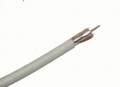 картинка Кабель RG-59 (0.5СU+Al foil+48х0,12CU) белый 100м от интернет магазина Radiovip