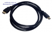 картинка Кабель шт. HDMI-шт. HDMI, 1.4 Version, медь, 1.0 m от интернет магазина Radiovip
