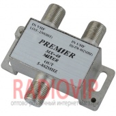 картинка Cумматор MB+ДМВ 5-860MHz, корпус металл. от интернет магазина Radiovip