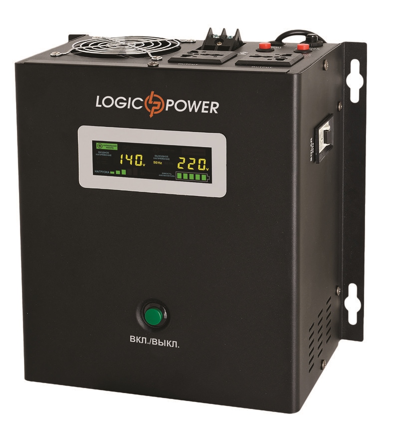 картинка ИБП Logicpower LPY- W - PSW-2000VA+ (1400Вт) 10A/20A с правильной синусоидой 24В от интернет магазина Radiovip