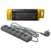 картинка Сетевой фильтр LogicPower LP-X5 PREMIUM, 3 m Grey (3520Вт) от интернет магазина Radiovip