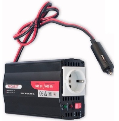картинка Инвертор Prowest 12VDC-220VAC 300Вт(МАХ 600Вт) от интернет магазина Radiovip