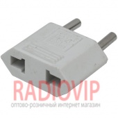 картинка Переходник сетевой универсальный Tefal белый от интернет магазина Radiovip