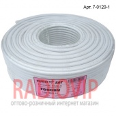 картинка Кабель RG-6 опл.96%.(F690BV), 100м, белый от интернет магазина Radiovip