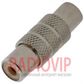 картинка Переходник гн.RCA- гн.RCA, корпус металл от интернет магазина Radiovip