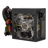 картинка Блок питания LogicPower ATX-500W, APFC, 12см, LED Fan от интернет магазина Radiovip